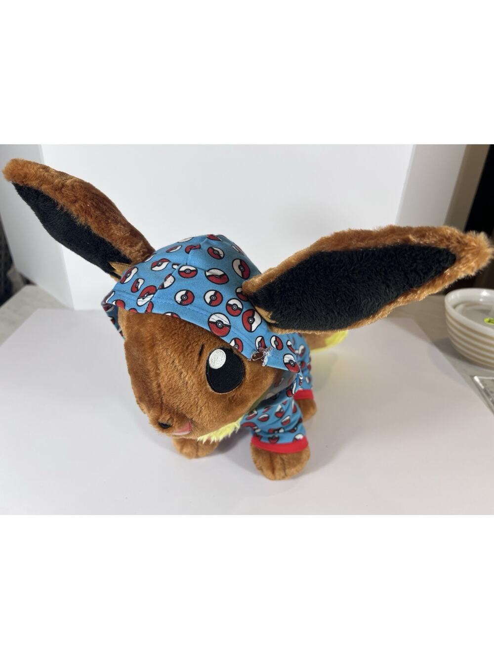 Build A Bear Pokemon Plush Eevee With Pokeball Outfit No Sound